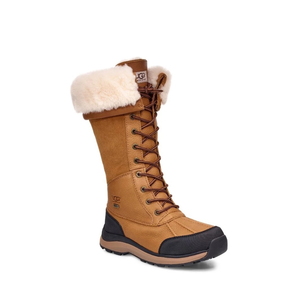 UGG Women's Adirondack III Tall Boot in Chestnut - LIKE NEW